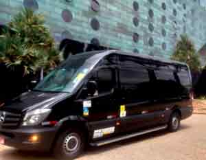 chauffeured van service brazil